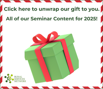 Seminar Programme for 2026